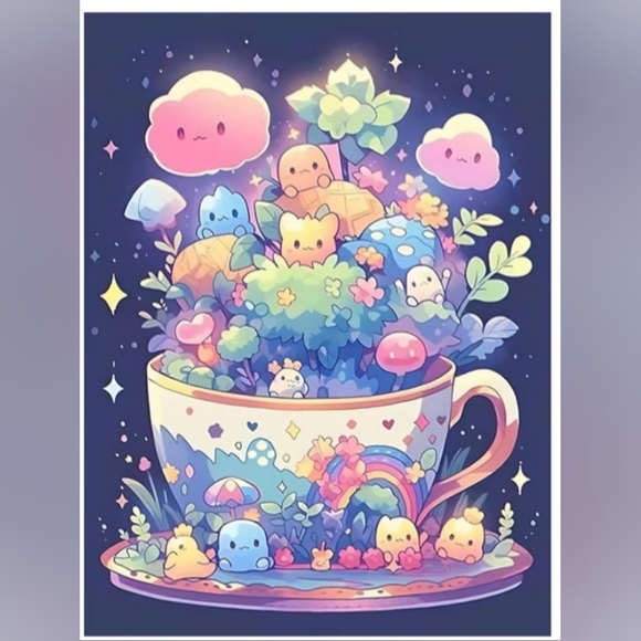 Other - Cartoon diamond painting kit